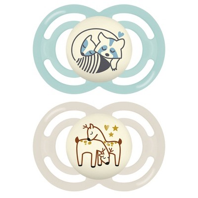 Image of MAM Pacifier Perfect Night 6-16m - 2pk - Boy
