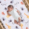 Bedtime Originals Lollipop Jungle Microfiber Baby Fitted Crib/Toddler Sheet - 2 of 4