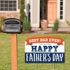Big Dot of Happiness Happy Father's Day - We Love Dad Party Yard Sign Lawn Decorations - Best Dad Ever Party Yardy Sign - 2 of 4