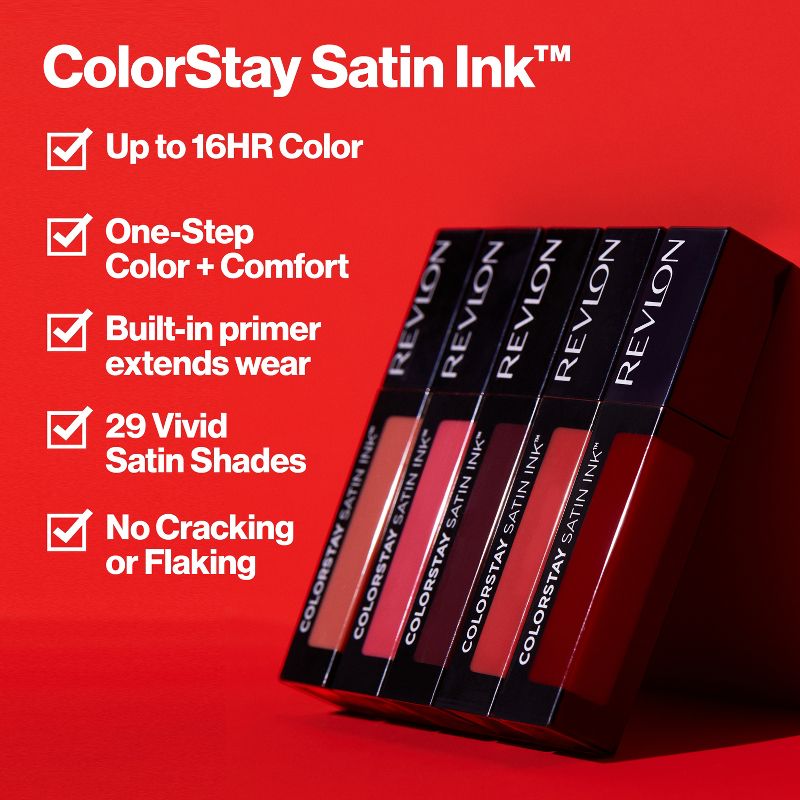 Revlon ColorStay Satin Ink Liquid Lipstick - 0.17 fl oz, 4 of 20
