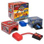 Stomp Rocket Stomp Racers Rescue with Police Car Fire Truck & 2 Launchers