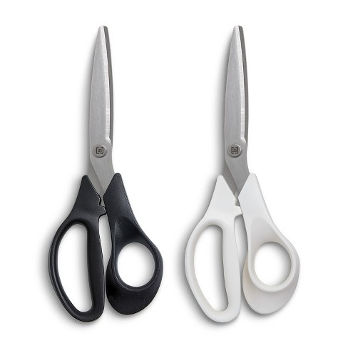 Scotch 7 Precision Scissors, Stainless Steel, Grey and Red
