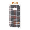 Reiko Samsung Galaxy S8 Checked Fabric Case in Brown - 4 of 4