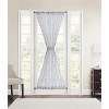 Sheer French Door Curtains - 2 of 4