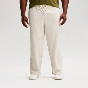 Men's Big & Tall Every Wear Straight Leg Fleece Sweatpants - Goodfellow ...