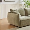 Modern Linen 3+1 Sofa Set with Wood Frame - 4 of 4