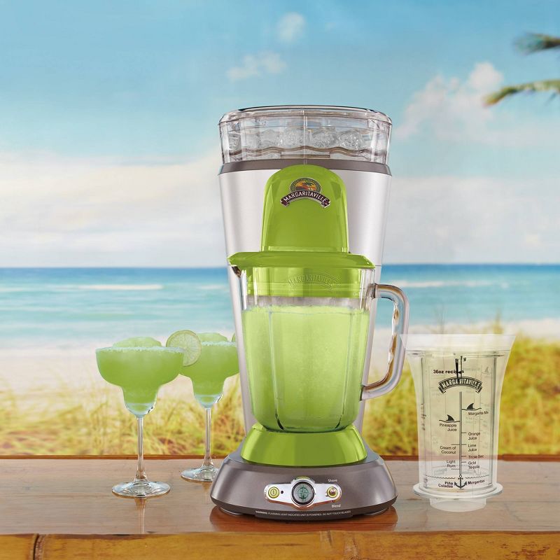 Margaritaville Bahamas Frozen Concoction Maker with No-Brainer Mixer and Easy Pour Jar - Silver, 4 of 6