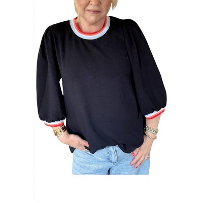 Women's Full Attention Long Sleeve Top - Jodifl