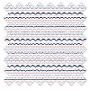 Bacati - Emma Coral/Navy White Greatest Adventure Embroidered Blanket - 2 of 4