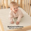 KeaBabies Lyra Muslin Crib Sheets for Boys, Girls, 2pk 52x28 Cotton Baby Crib Mattress Sheets Fitted, Soft, Breathable - 3 of 4