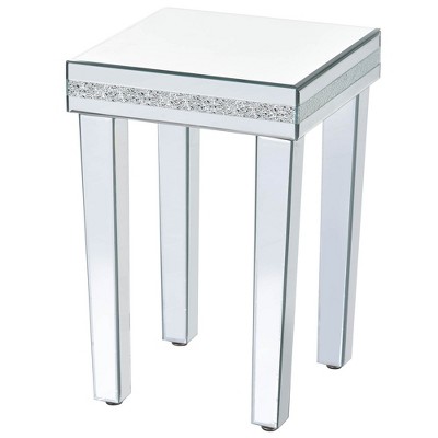 NicBex Modern Coffee Table Set of 3 with Mirrored Top for Living Room and Bedroom