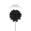 Unique Bargains Durable PE Realistic Appearance Mini Artificial Flower Heads 2.8 x 9.3 Inch 25 Pcs - 4 of 4