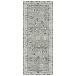 ABYNOW Area Rug Vintage Washable – Non-Slip, Low-Pile Chenille Rug for Living Room, Bedroom & Dining Room - 1 of 4