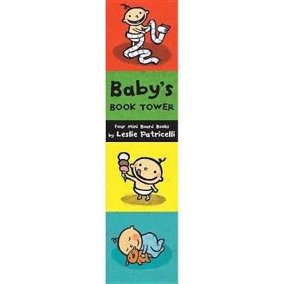 Baby's Book Tower - (Leslie Patricelli Board Books) by  Leslie Patricelli (Mixed Media Product)