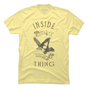 Men's Design By Humans Inside All Of Us Is A Wild Thing By magdadesign T-Shirt - 1 of 3