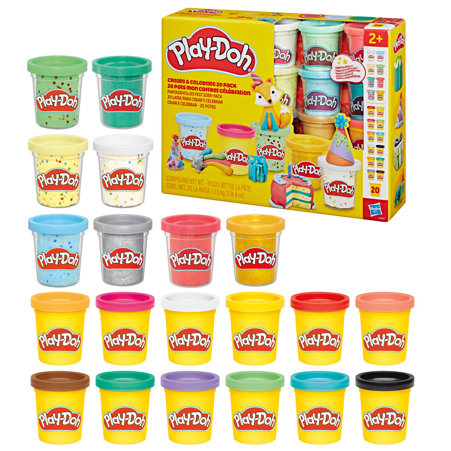 Play-Doh Create and Celebrate Multipack - 20pc