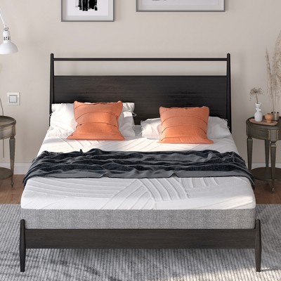 Queen Gel Memory Foam Mattress with Bamboo Charcoal