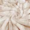 HGTV Super Luxe Faux Fur Throw Blanket Manchester Nomadic Desert 50 x 70 inches - 4 of 4