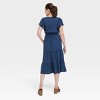 Women's Flutter Short Sleeve Tiered A-Line Dress - Knox Rose™ - image 2 of 3