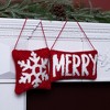 Melrose Plush Mini Pillow Ornament (Set of 2) - 2 of 4