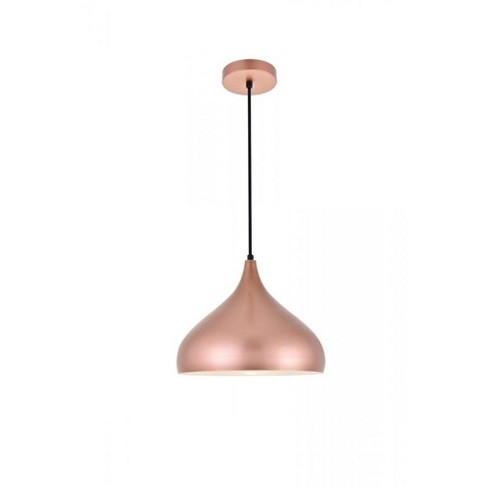 Elegant Lighting Circa 1 Light Honey Gold Pendant - image 1 of 4