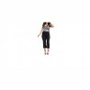 Women's Faith Tummy Control High Waisted Guacho Pants - Julia Rose - 4 of 4