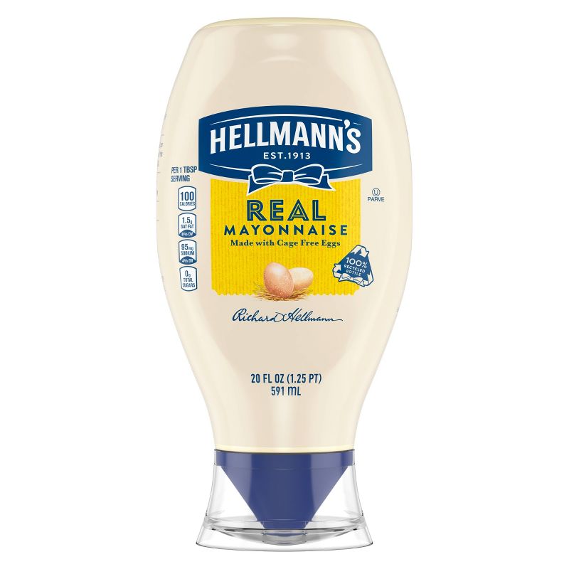 Hellmann's Real Mayonnaise Squeeze, 3 of 9
