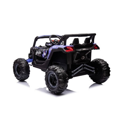Kuromi Black 12V Adventure UTV Ride-On Toy Car
