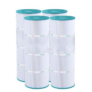 Hurricane 4 Pack HF7483-04 Advanced Pool Filter Cartridge for PA81-4-M, Unicel C-7483, Filbur FC-1225, SwimClear, Super-Star-Clear - 1 of 4