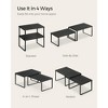 Cabinet Organizer Shelf, Kitchen Counter Shelves, Kitchen Storage, Spice Rack, Stackable, Expandable, Metal and Engineered Wood - 4 of 4