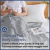 Ultra Soft 300gsm Fleece Blanket - CGK Linens - 4 of 4
