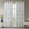 DSVIMOY Curtain Panels, Burnout Printed Curtain Panel for Living Room, Bedroom, Multicolor, 84"*50"*0.13" - 2 of 4