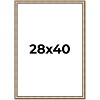 PosterPalooza | Refined Silver Picture Frame - UV Acrylic, Foam Board Backing, Hanging Hardware - 2 of 4