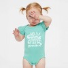 The Juniper Shop No Bunny Loves Me Like Grandma Baby Flutter Sleeve Bodysuit - 2 of 2