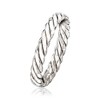 Ross-Simons 14kt White Gold Twisted Ring - 3 of 4