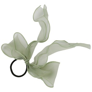 Unique Bargains Women's Classic Fashion Bow Hair Scrunchies 1 Pc - 1 of 3