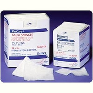 Gentell - Ducare - Sterile Woven Gauze Sponge - 8 in. x 4 in. - 12-Ply - 1 of 1