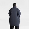 KBB by KAHLANA Women's 'The Duvet Trench Coat' - Navy Blue - 2 of 2