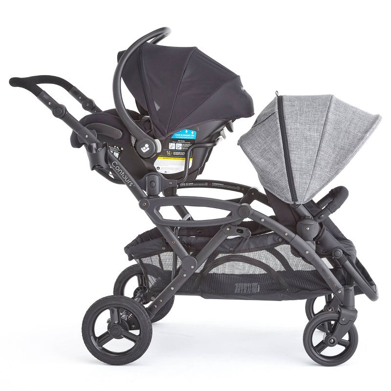 Contours Universal V2 Infant Car Seat Adapter - Black, 4 of 7