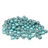 Northlight 96ct Shatterproof 4-Finish Christmas Ball Tree Ornament Set 1.5" - Blue - 3 of 3