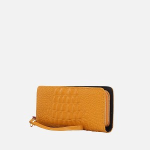 MKF Collection Eve Genuine Leather Crocodile-embossed Women’s Wristlet Wallet by Mia K - 1 of 3