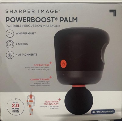 Sharper Image Powerboost Palm Portable Percussion Massager