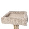 Beatrise Pet Products Cat Scratching House Post with Perch - 26" - 2 of 3