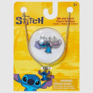 Girls' Stitch Mix & Match Charm Necklace Set - 1 of 3