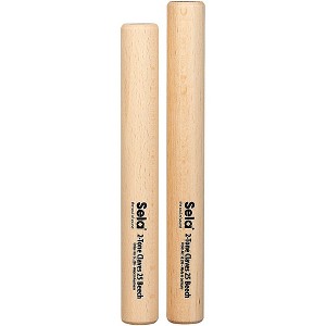 Sela 2-Tone Claves 25 Beech - 1 of 4