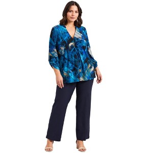 Avenue Women's Plus Size Audrey Ity Top - 1 of 4