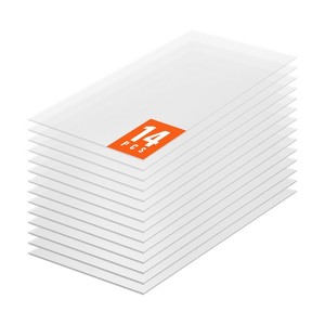 VEVOR 14 Pack Polycarbonate Greenhouse Panels, 2' X 4' X 0.32'' Roof Panels Sheets, Waterproof UV Protected Corrugated Plastic Roofing - 1 of 4