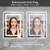 LED Bathroom Mirror 24x32 Inches, Black Frame with Front/Back Lights, 3 Color Temperatures, Anti-Fog, Wall Mounted Vanity Mirror - 4 of 4