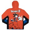 Dragon Ball Z Goku Long Sleeve Orange & Blue Contrast Zip Hoodie - 2 of 4