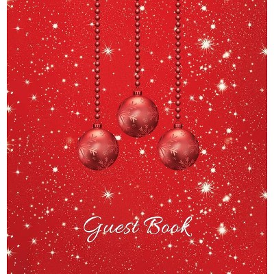 Christmas Party Guest Book (HARDCOVER), Party Guest Book, Birthday Guest Comments Book, House Guest Book, Seasonal Party Guest Book, Special Events &